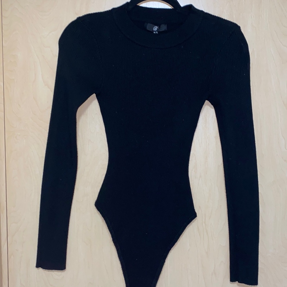 Missguided stretchy long sleeve bodysuit